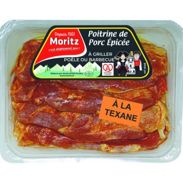 Poitrine de PORC épicé à la...