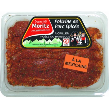 Poitrine de PORC épicé à la...