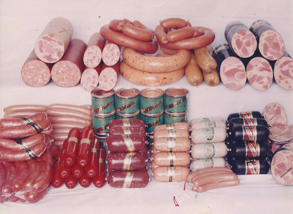 Gamme charcuterie 1960